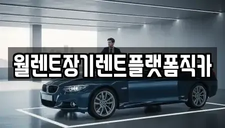 경기 광주시 경안동 장기렌트카 전문 월렌트장기렌트플랫폼직카