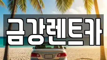 경기 수원시 장안구 조원동 렌트카 전문 금강렌트카