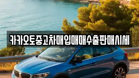 경기 수원시 팔달구 우만동 중고차매입 전문 카카오토중고차매입매매수출판매시세