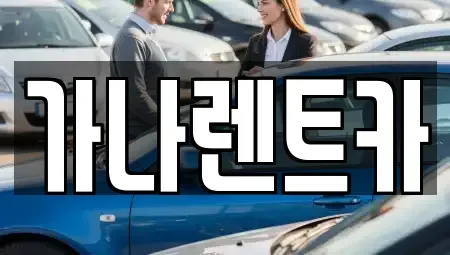 경기 안성시 숭인동 렌트카 전문 가나렌트카
