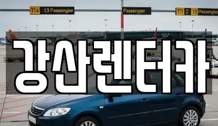 경기 평택시 죽백동 렌트카 전문 강산렌터카