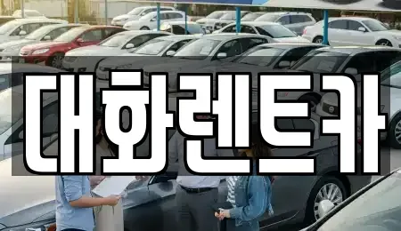 경기 하남시 감일동 렌트카 전문 대화렌트카