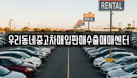 경기 화성시 오산동 중고차 전문 우리동네중고차매입판매수출매매센터