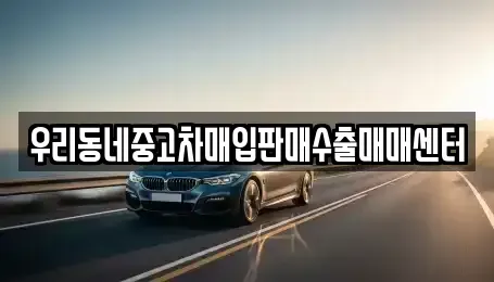 경기도 고양시 일산동구 식사동 중고차매입 전문 우리동네중고차매입판매수출매매센터
