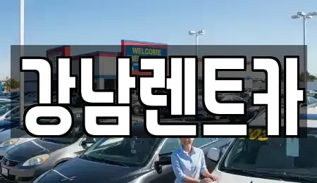 경기도 광명시 광명동 렌트카 전문 강남렌트카