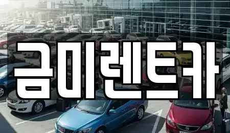 경기도 광명시 광명동 렌트카 전문 금미렌트카