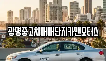 경기도 광명시 광명동 중고차 전문 광명중고차매매단지카맨모터스