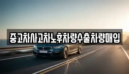 경기도 광주시 탄벌동 중고차매입 전문 중고차사고차노후차량수출차량매입
