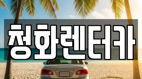 경기도 성남시 분당구 백현동 단기렌트카 전문 청화렌터카