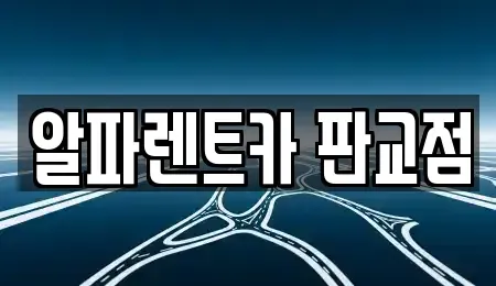 경기도 성남시 분당구 백현동 렌트카 전문 알파렌트카 판교점