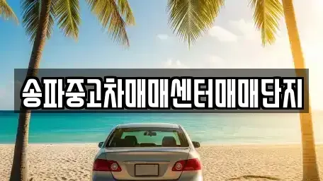 경기도 여주시 산북면 중고차 전문 송파중고차매매센터매매단지