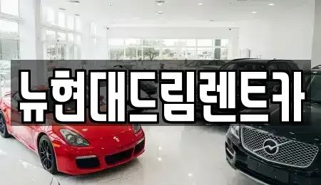 경기도 의왕시 초평동 렌트카 전문 뉴현대드림렌트카