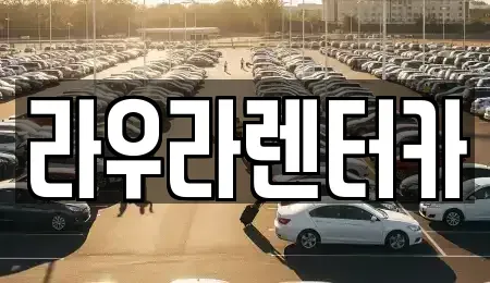 경기도 하남시 천현동 렌트카 전문 라우라렌터카