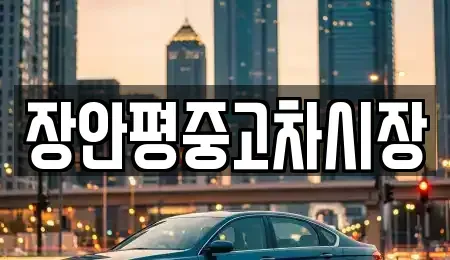 경기도 하남시 천현동 중고차매매 전문 장안평중고차시장