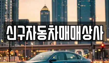 경남 김해시 관동동 중고차 전문 신구자동차매매상사