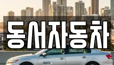 경남 사천시 벌리동 중고차 전문 동서자동차