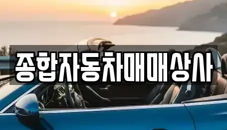 경남 사천시 죽림동 중고차매매 전문 종합자동차매매상사