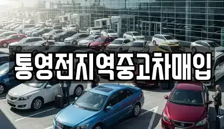 경남 통영시 동호동 중고차매입 전문 통영전지역중고차매입