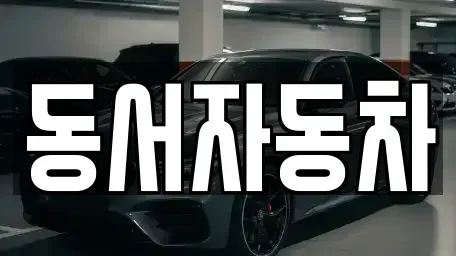 경남 통영시 중앙동 중고차매매 전문 동서자동차