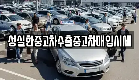 경북 경주시 중고차매입 전문 성실한중고차수출중고차매입시세
