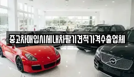 경북 경주시 중고차매입 전문 중고차매입시세내차팔기견적가격수출업체