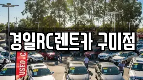 경북 구미시 도량동 렌트카 전문 경일RC렌트카 구미점