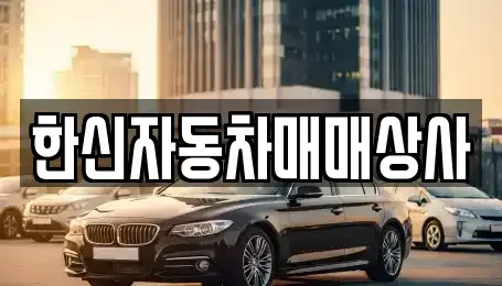 경북 영천시 망정동 중고차매매 전문 한신자동차매매상사
