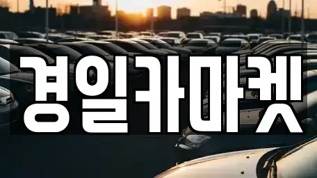 경북 칠곡군 기산면 중고차매매 전문 경일카마켓