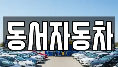 경북 포항시 남구 일월동 중고차매매 전문 동서자동차