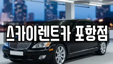 경북 포항시 남구 해도동 렌트카 전문 스카이렌트카 포항점