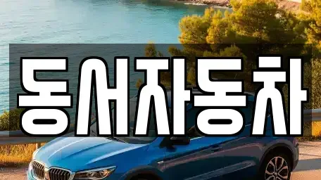 경북 포항시 남구 해도동 중고차 전문 동서자동차