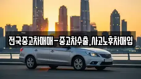 경상남도 김해시 유하동 중고차 전문 전국중고차매매-중고차수출,사고노후차매입