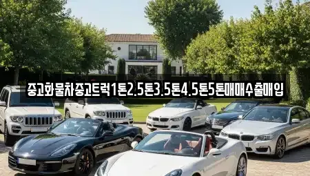 경상남도 김해시 율하동 중고차매입 전문 중고화물차중고트럭1톤2.5톤3.5톤4.5톤5톤매매수출매입