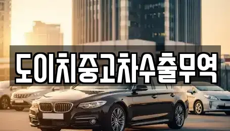 경상북도 경산시 내동 중고차매매 전문 도이치중고차수출무역