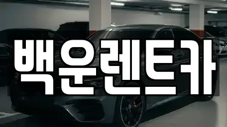 경상북도 구미시 산동읍 렌트카 전문 백운렌트카