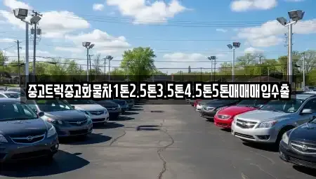 경상북도 상주시 오대동 중고차매매 전문 중고트럭중고화물차1톤2.5톤3.5톤4.5톤5톤매매매입수출