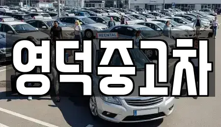 경상북도 영덕군 중고차매매 전문 영덕중고차