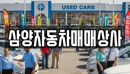 경상북도 영주시 상망동 중고차 전문 삼양자동차매매상사
