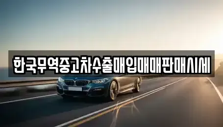경상북도 칠곡군 가산면 중고차매매 전문 한국무역중고차수출매입매매판매시세