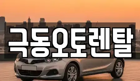 경상북도 포항시 남구 해도동 렌트카 전문 극동오토렌탈