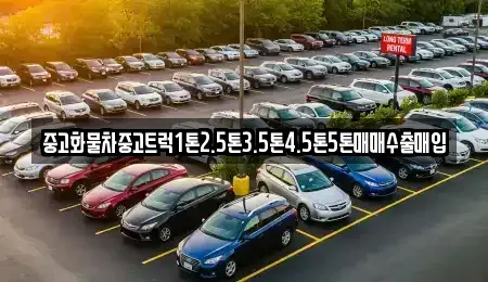광주 광산구 두정동 중고차매입 전문 중고화물차중고트럭1톤2.5톤3.5톤4.5톤5톤매매수출매입