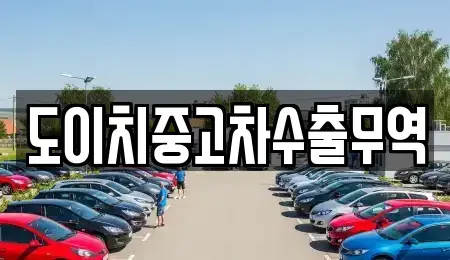 광주 북구 연제동 중고차 전문 도이치중고차수출무역