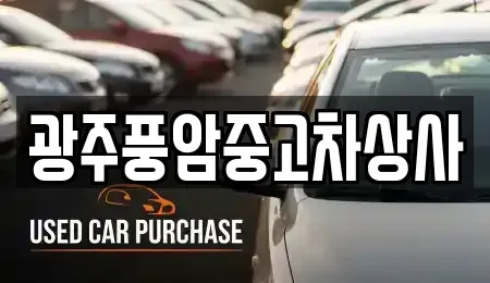광주광역시 남구 승촌동 중고차매매 전문 광주풍암중고차상사