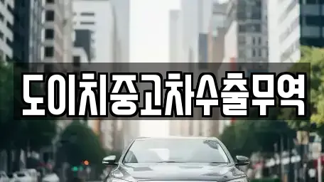 광주광역시 북구 연제동 중고차 전문 도이치중고차수출무역