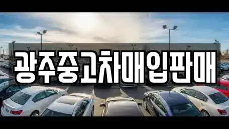 광주광역시 북구 유동 중고차매입 전문 광주중고차매입판매