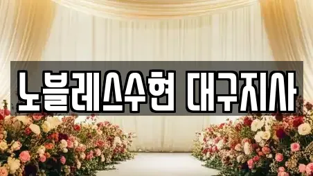 노블레스수현 대구지사