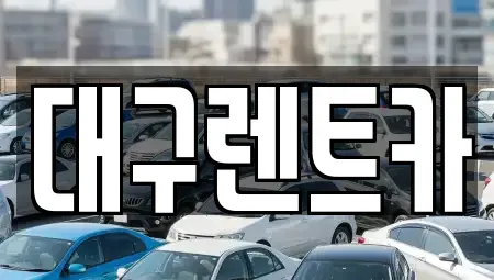 대구광역시 군위군 렌트카 전문 대구렌트카