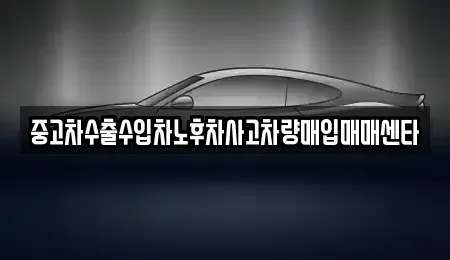 대구광역시 달서구 대곡동 중고차매입 전문 중고차수출수입차노후차사고차량매입매매센타