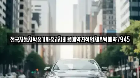 대구광역시 동구 평광동 중고차 전문 전국자동차탁송기사중고차비용예약견적업체스틱예약7945