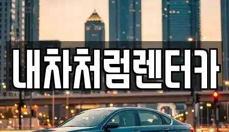대구광역시 북구 복현동 렌트카 전문 내차처럼렌터카